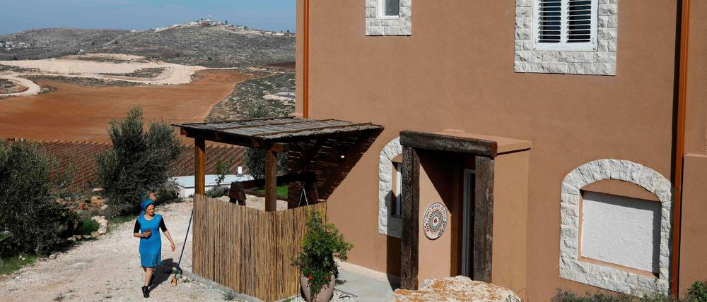 Auch dieses Appartement einer Siedlerin im Westjordanland könnte bald aus der Angebotsliste von Airbnb gestrichen werden.