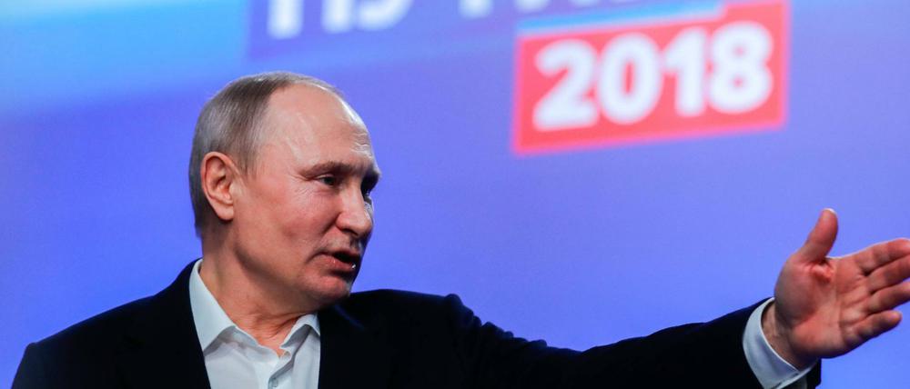 Der russische Präsident Wladimir Putin kann bis 2024 im Amt bleiben.
