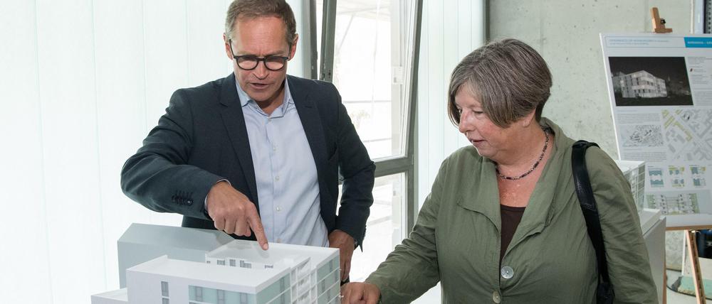 Nicht immer auf einer Linie: Der Regierende Bürgermeister Michael Müller (SPD) und Stadtentwicklungssenatorin Katrin Lompscher (Linke).