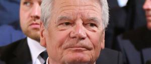 Bundespräsident Joachim Gauck. 