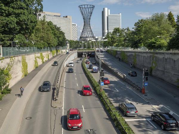 Einer Studie zufolge nahm der Autoverkehr in München ab. 