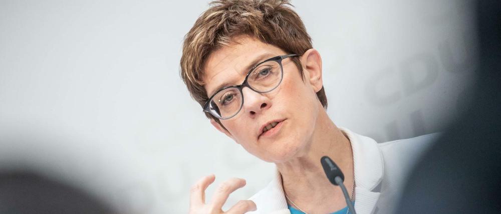 CDU-Chefin Annegret Kramp-Karrenbauer.
