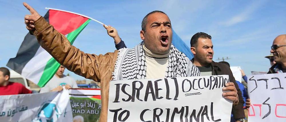 Die Palästinenser hoffen, dass Israel mit Hilfe des Strafgerichtshofs an den Pranger gestellt wird.