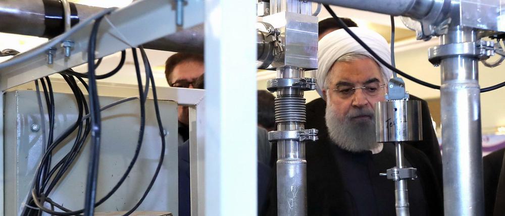 Der iranische Präsident Hassan Ruhani geht vom Erhalt des Wiener Atomabkommens aus. 