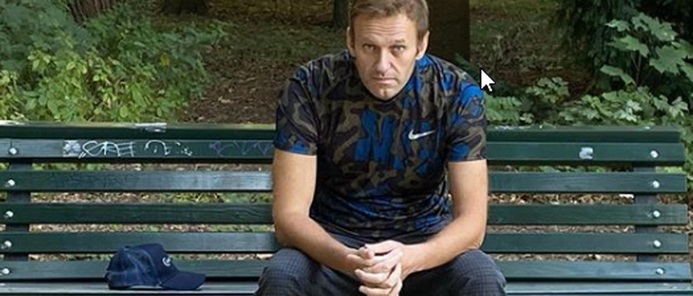 Dieses Foto veröffentlichte Alexej Nawalny am Mittwoch auf Instagram – tags zuvor war er aus stationärer Behandlung entlassen worden.