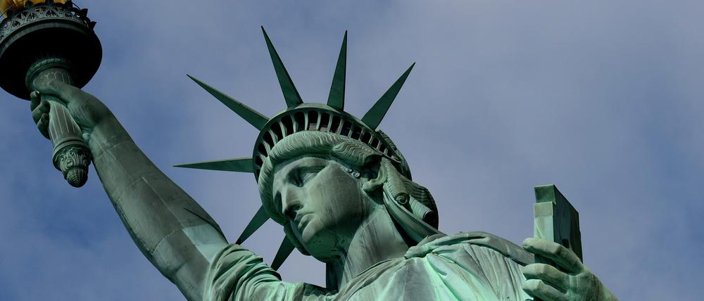 Die Freiheitsstatue in New York - ein starkes Symbol für viele Einwanderer in die USA.