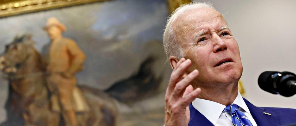 US-Präsident Joe Biden lehnt es ab, amerikanische Soldaten in die Ukraine zu schicken.