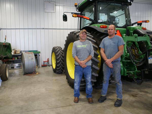 Nick und Phillip Meyer sind die Nachbarn der Shirbrouns. Sie sind Farmer in dritter Generation.