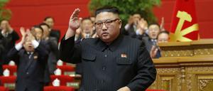 Botschaft an die USA: Nordkoreas Machthaber Kim Jong Un