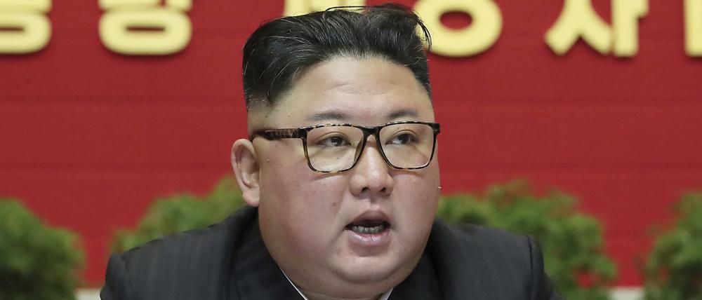 Nordkoreas Machthaber Kim Jong Un (Archivbild) 