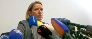 Einsilbig: Margarete Nötzel konnte als Sprecherin des Münchener Oberlandesgerichts nicht wirklich zur Wahrheitsfindung beitragen.