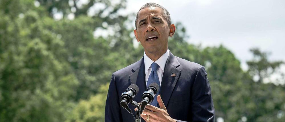 US-Präsident Barack Obama will keine Bodentruppen in den Irak schicken.