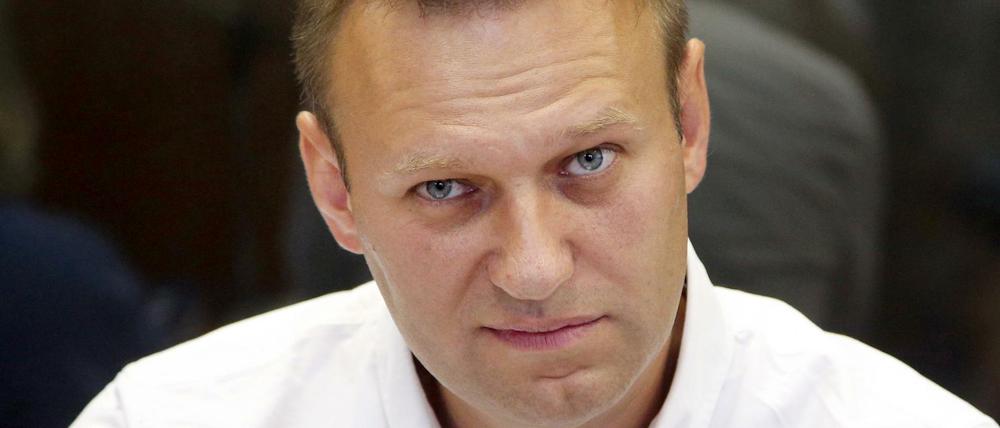 Der russische Oppositionspolitiker Alexej Nawalny 