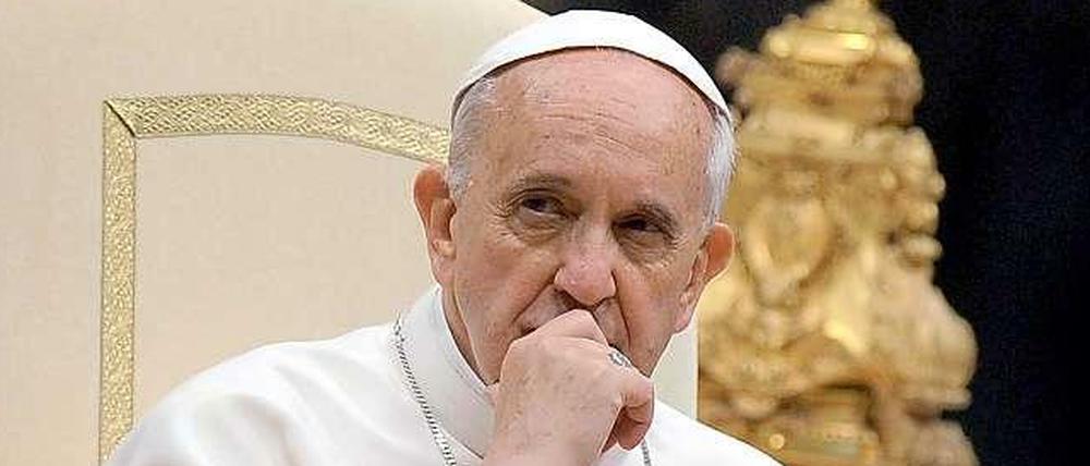 Papst Franziskus. 