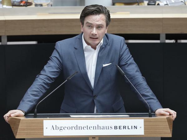 Marcel Luthe wurde 2016 ins Berliner Abgeordnetenhaus gewählt. Seit Juli ist er fraktionslos.