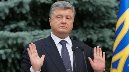 Der ukrainische Präsident Petro Poroschenko veröffentlichte die neuen Namen auf seiner Website. 