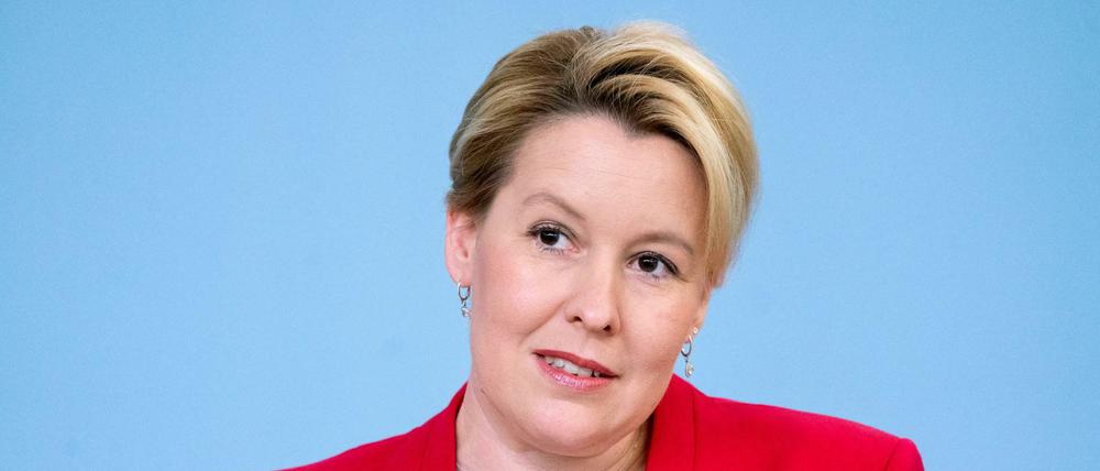 Franziska Giffey (SPD) ist seit 2018 Bundesministerin für Familie, Senioren, Frauen und Jugend.