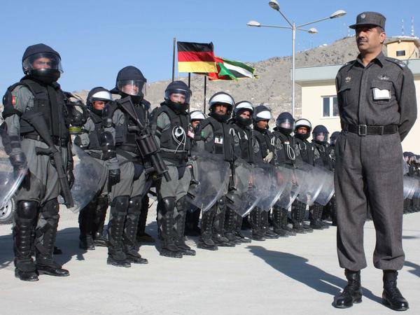 Die Bundesregierung hatte unter anderem Hunderte Polizeiausbilder nach Afghanistan geschickt.