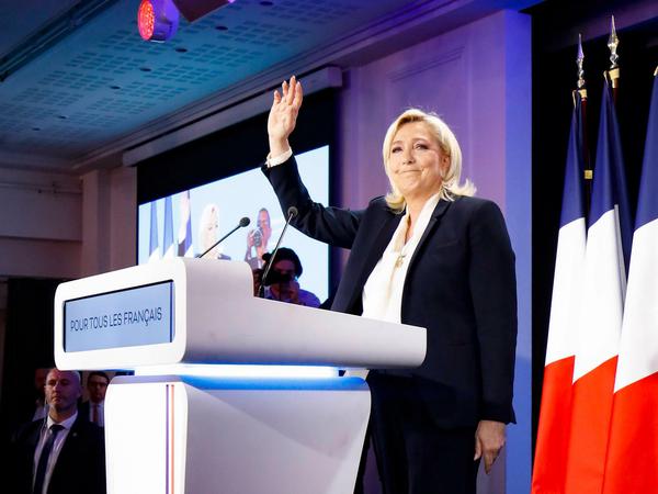 Die Verliererin der Stichwahl: Marine Le Pen.