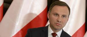 Seine Partei profitiert von der Krise. Polens Präsident Andrzej Duda. 
