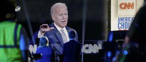 Wahlkampf der US-Demokraten: Joe Biden beim Drive-In-Town-Hall 