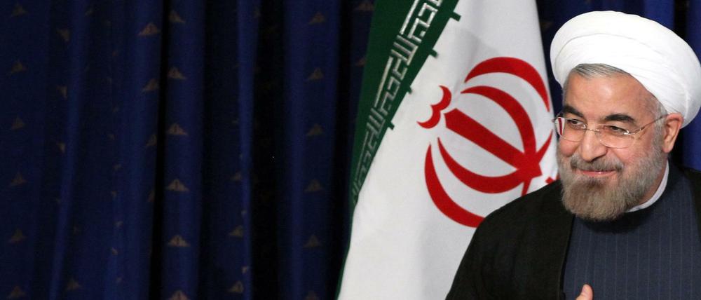 Irans Präsident Hassan Rohani. 