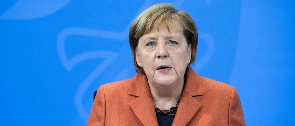 Bundeskanzlerin Angela Merkel (CDU) äußerte sich nach der Schaltkonferenz zum weiteren Vorgehen in der Corona-Krise. 