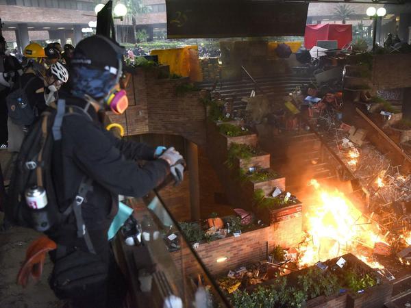 Die Schlacht um die Polytechnischen Universität in Hongkong war der traurige Höhepunkt der Proteste.