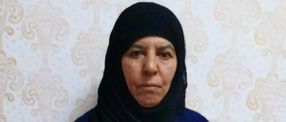 Das Foto zeigt die mutmaßliche Schwester des IS-Anführers al-Bagdadi.
