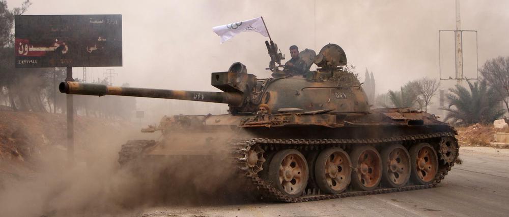 Rebellen haben in Aleppo eine Großoffensive gegen Regierungstruppen gestartet.