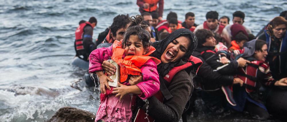 Not gegen Elend. Mehr als eine Million Flüchtlinge sind seit 2015 auf griechischen Inseln angekommen.