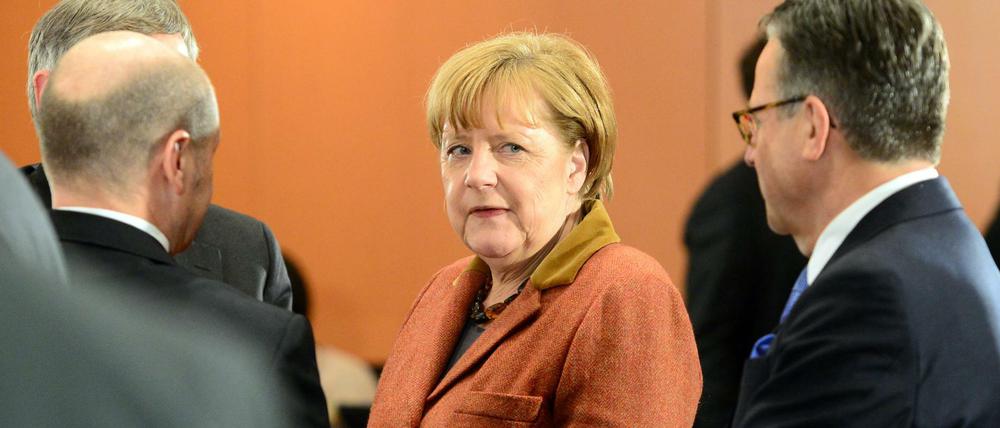 Bundeskanzlerin Angela Merkel CDU).