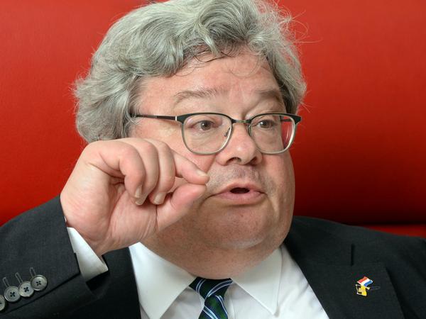 Reinhard Bütikofer (Grüne), Vorsitzender der China-Delegation des Europäischen Parlaments, darf nicht mehr nach China reisen.