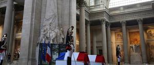 Mit der Beisetzung im Pantheon erwies Frankreich Simone Veil und ihrem Ehemann Antoin Anfang Juli die letzt Ehre.