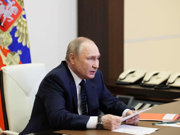 Der russische Präsident: Wladimr Putin.