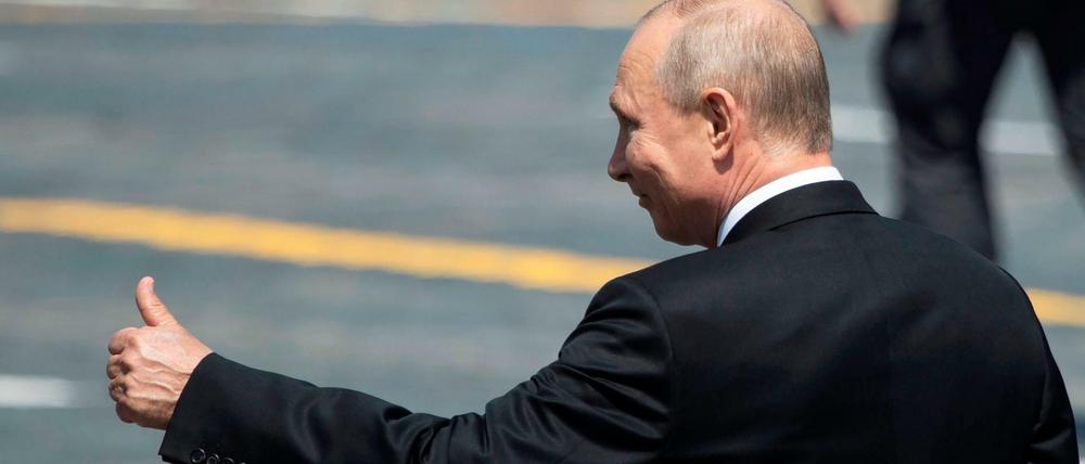 Könnte wohl bis 2036 regieren: Wladimir Putin (am 24. Juni in Moskau)