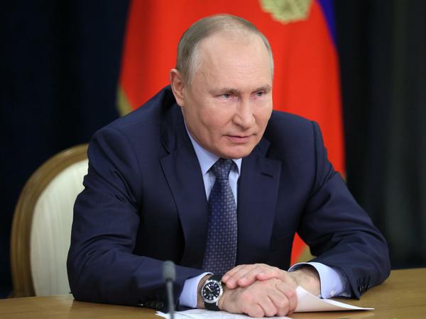 Der russische Präsident Vladimir