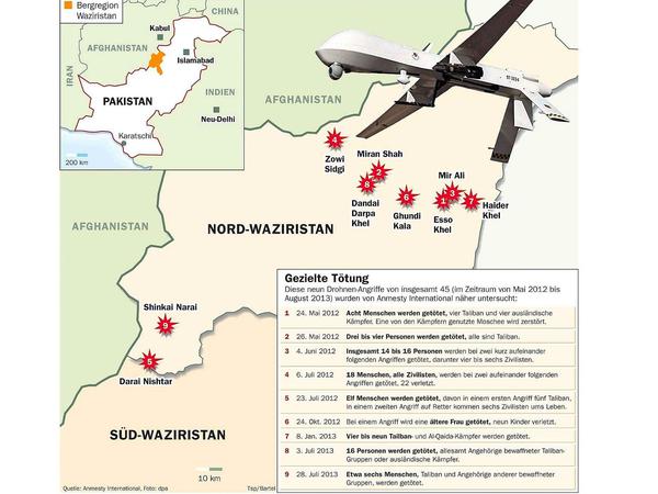 US-Drohnenangriffe in Pakistan