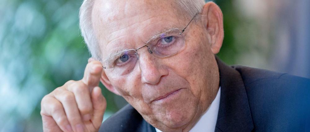 Wolfgang Schäuble (CDU).