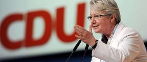 Annette Schavan will nicht mehr für den Posten der stellvertretenden Parteivorsitzenden der CDU kandidieren. 