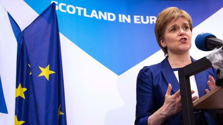 Schottlands Regierungschefin Nicola Sturgeon hofft weiter auf einen Verbleib in der EU.