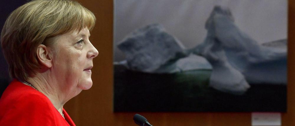 Angela Merkel beim Petersberger Klimadialog