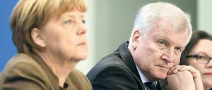 Bleiben sie zusammen? Angela Merkel (CDU), Horst Seehofer (CSU) und Andrea Nahles (SPD) 