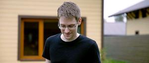  Edward Snowden in einer Szene des Dokumentarfilms "Citizenfour". 