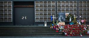 Gedenkstelle für die Opfer des Anschlags auf dem Breitscheidplatz in Berlin