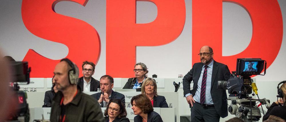Der SPD-Bundesparteitag machte vergangene Woche den Weg frei für "ergebnisoffene" Gespräche mit der Union.