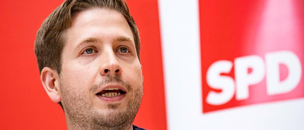 SPD Generalsekretär Kevin Kühnert ist klar gegen die Rente ab 70. 