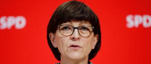SPD-Co-Chefin Saskia Esken
