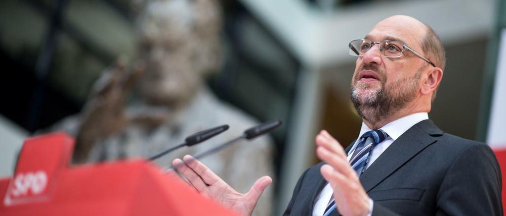 Will den Rentnern ein Mindestniveau garantieren: SPD-Kanzlerkandidat Martin Schulz.