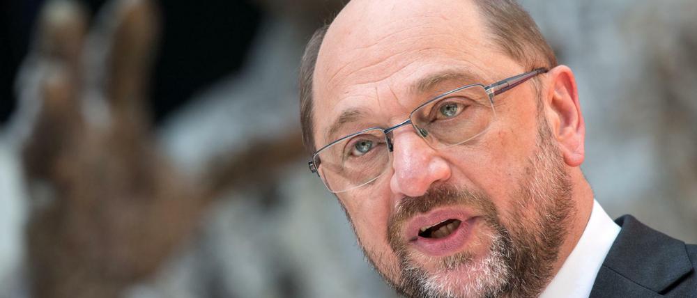 Martin Schulz, Kanzlerkandidat und Vorsitzender der Sozialdemokratischen Partei Deutschlands (SPD).